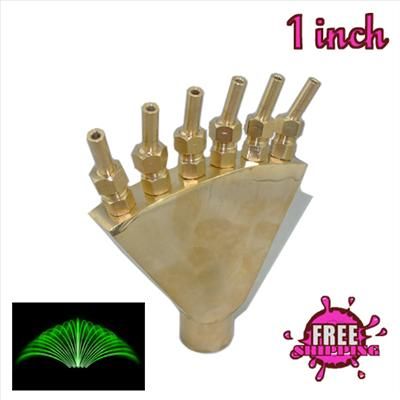 NW Copper 1.0 BLOSSOM Fountain Nozzle Phoenix Fountain Nozzle Head