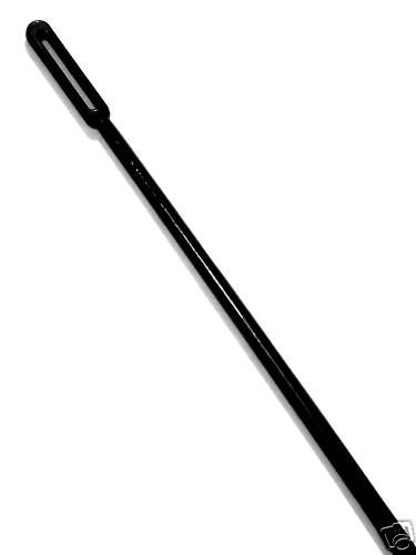 Flute Black Plastic Cleaning Rod Fits in All Cases