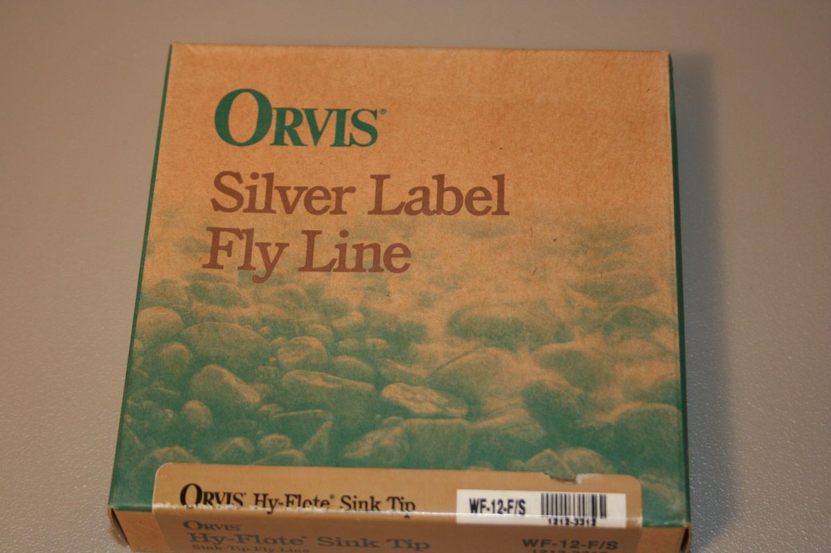 Orvis Silver Label HY Flote Sink Tip Fly Line WF 12 F S