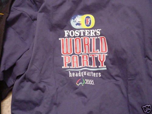 Fosters Fosters Beer Olympics T Shirt Adult Large