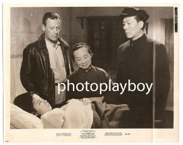 William Holden Asian Actress France Nuyen Satan Never Sleeps Film