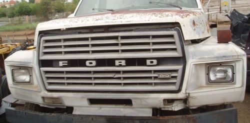 Ford F600 700 Fiberglass Fenders Metal Hood Grille