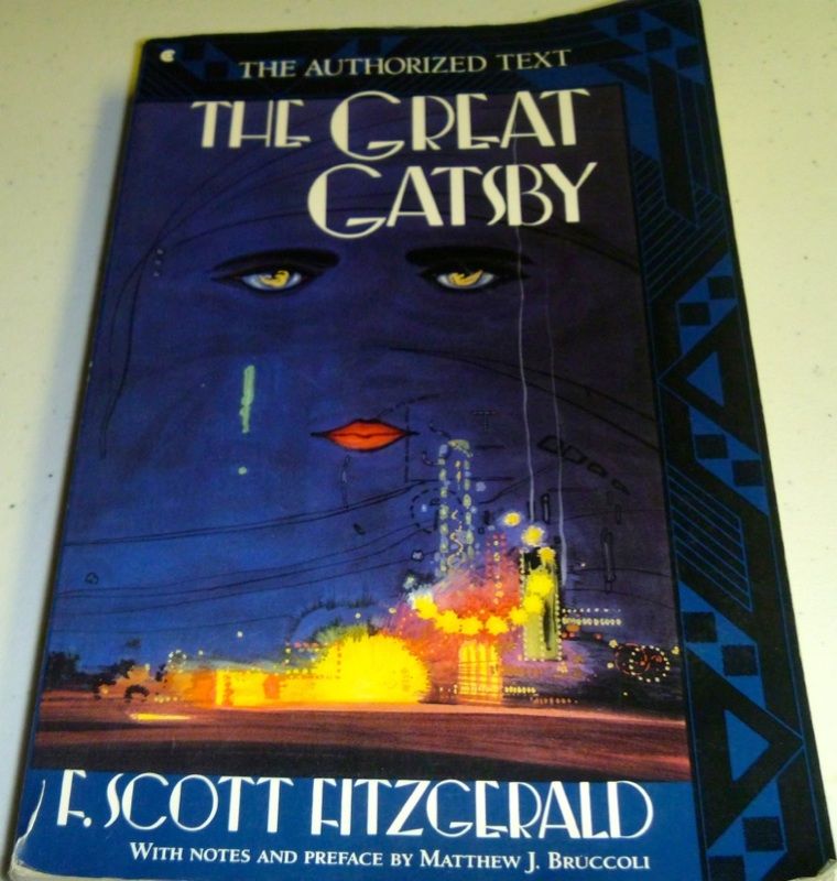 The Great Gatsby by F Scott Fitzgerald