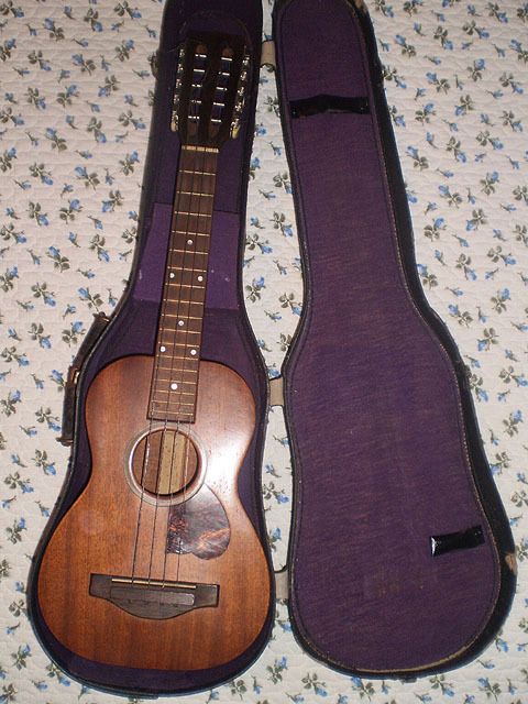 Vintage Martin Tiple Tipple T 15 10 String Ukulele AND case NICE