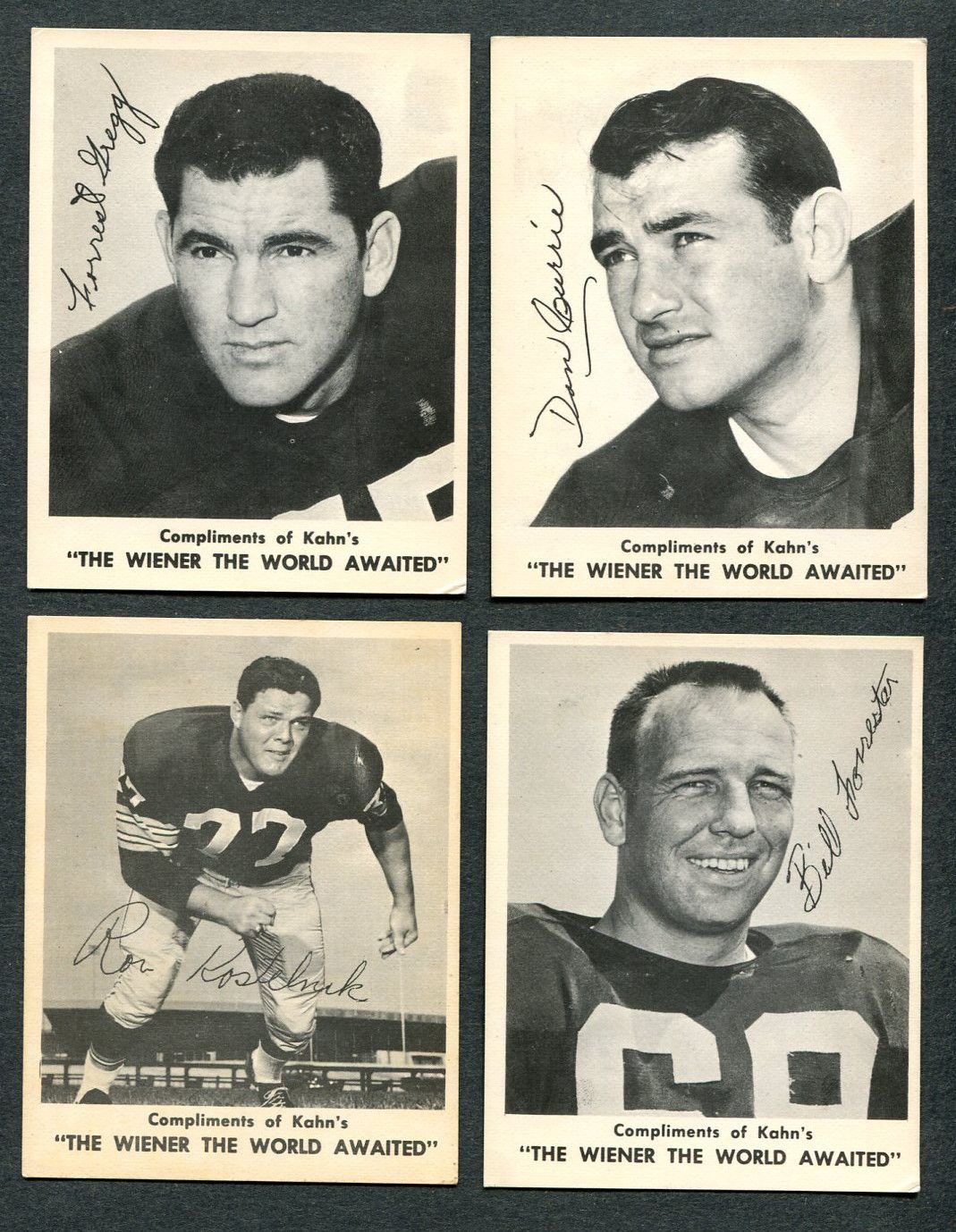 dan currie ex forrest gregg ex bill forester ex ron kostelnik ex ron