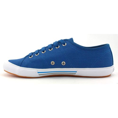 Fred Perry B708 Mens Vintage Tennis Canvas Plimsoll Blue Grey