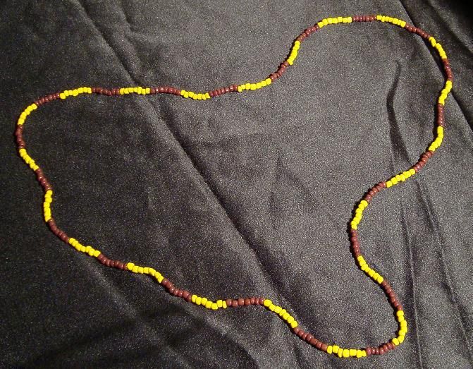 San Onofre Beads Necklace Collar Umbanda Santeria Palo