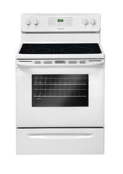 NEW Frigidaire White Smoothtop Electric 30 Range FFEF3018LW