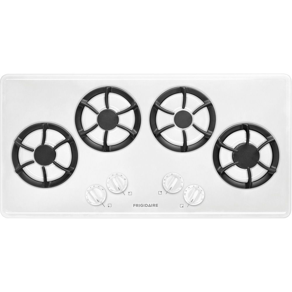 Frigidaire FFGC3613LW 36 4 Burner Gas Cooktop White