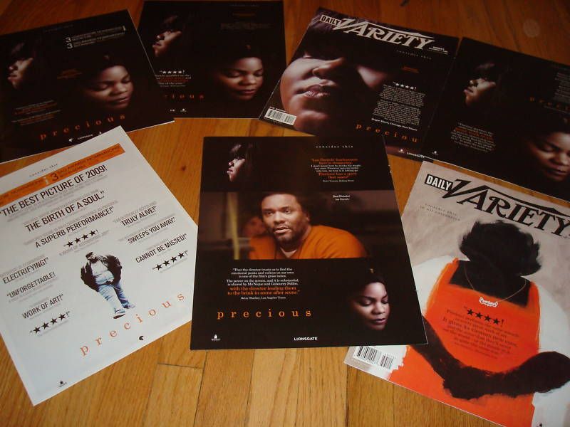 Precious 7 Oscar Ads Gabourey Sidibe MONique Mariah Carey Lee Daniels