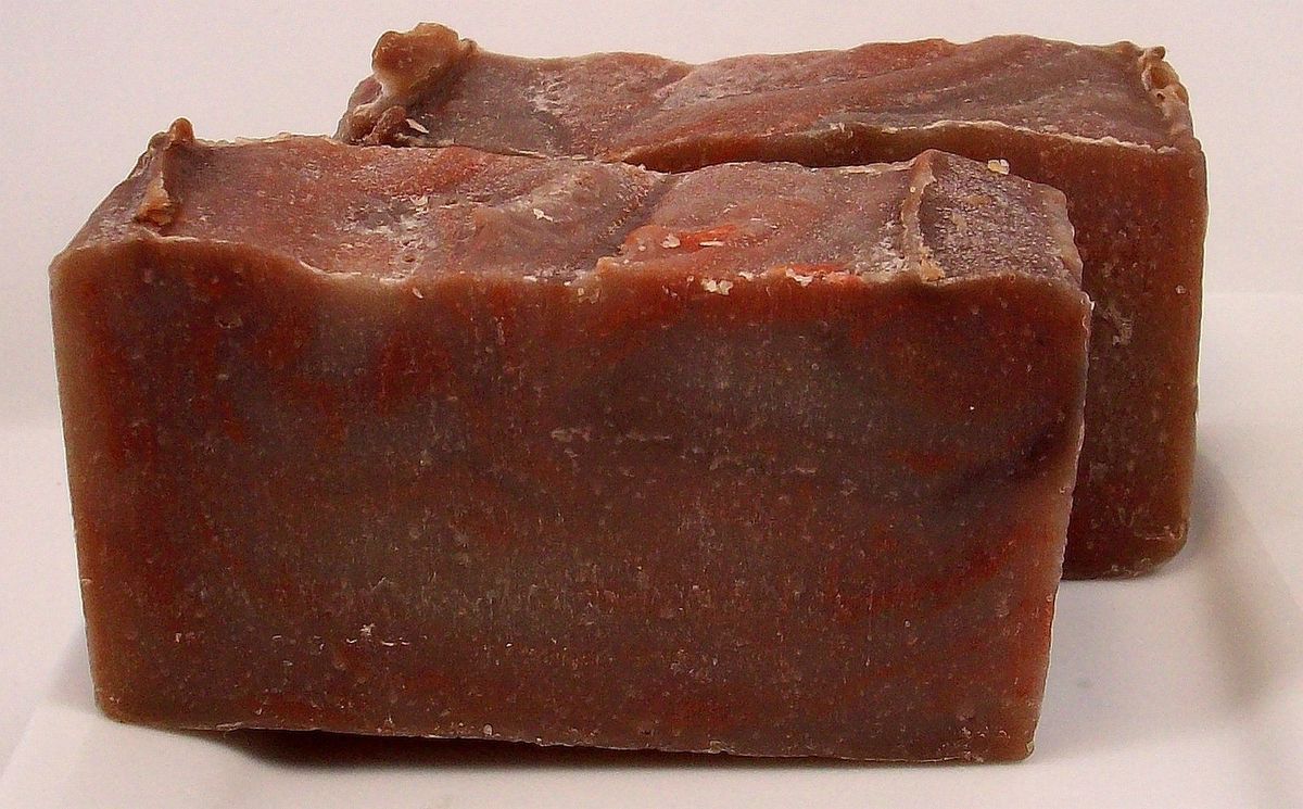 Chocolate Fudge scented Handmade Soap Olive Oil Shea Butter, 3.5 4oz