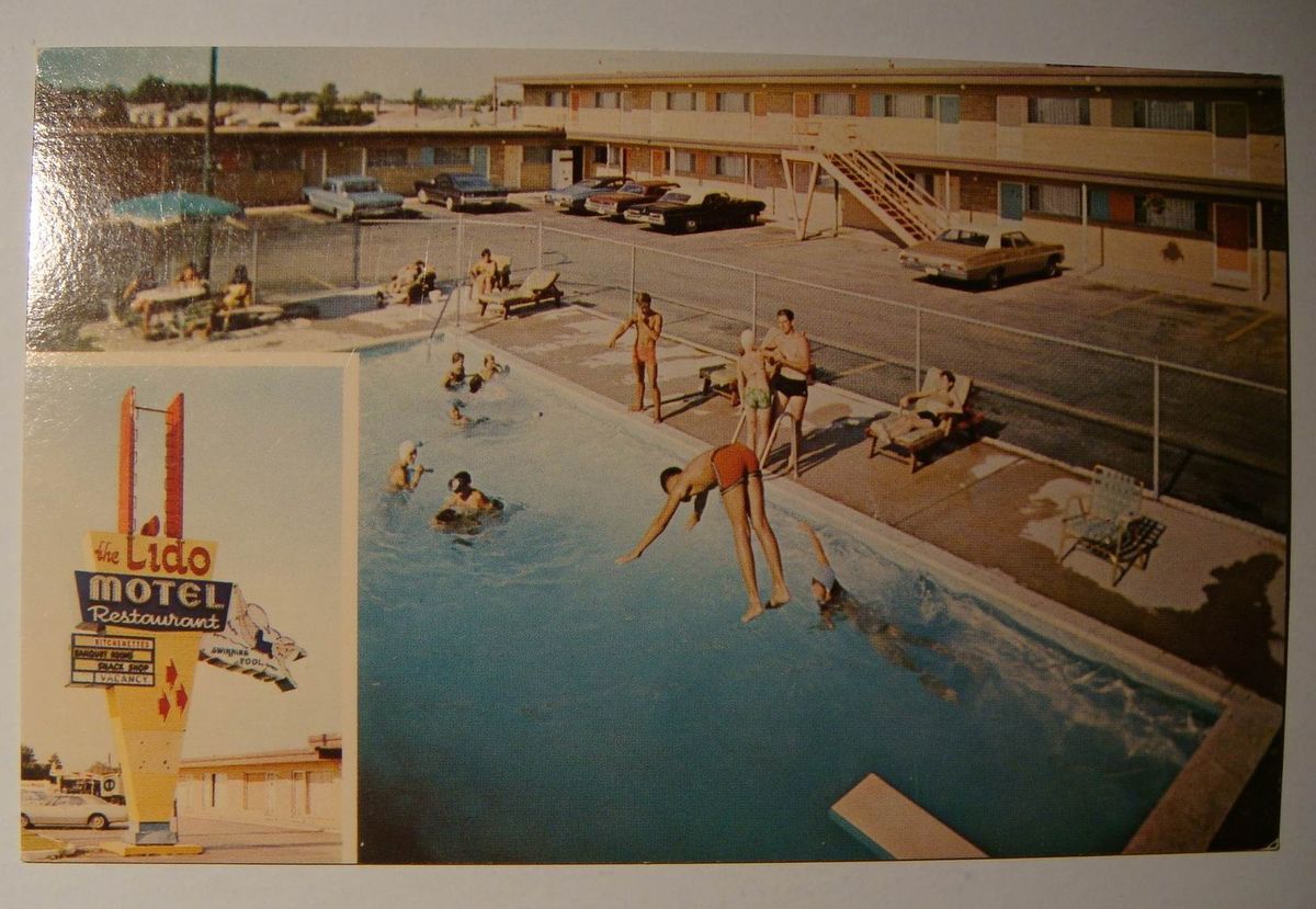 Lido Motel Franklin Park Illinois Pool Oldtimers