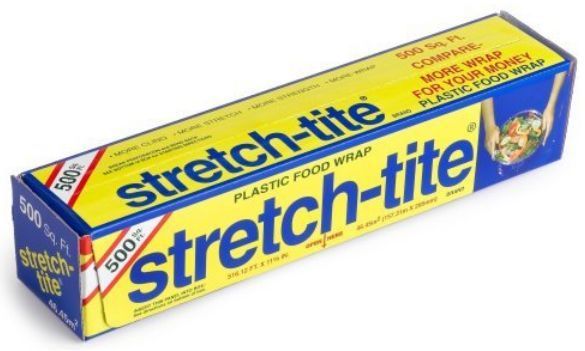 Stretch Tite Plastic Food Wrap 500 Sq ft 2679