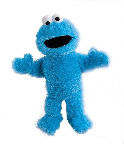 Gund Sesame Street Cookie Monster Full Body Hand Puppet