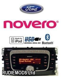 Ford C Max 08 on Bluetooth Phone Kit iPod USB Add on for Factory Sony