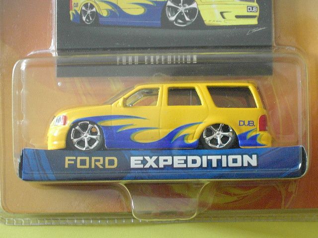 This is a DUB CITY Ford Expedition collector #028 vehicle from Jada
