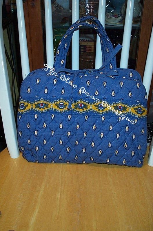 Vera Bradley French Blue Essentials Hanging Organizer