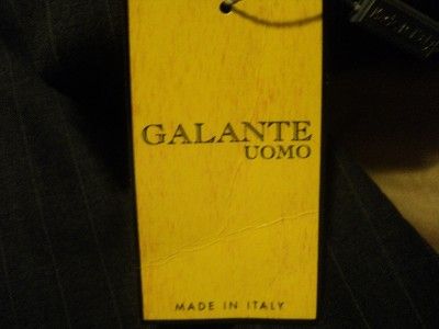 galante uomo mens suit sz 52lg