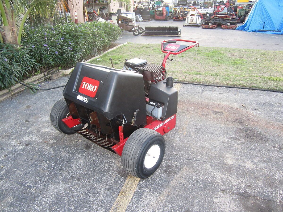 Toro Greens Lawn Core Aerator Plugger Model 09120 Self Contained 16 hp