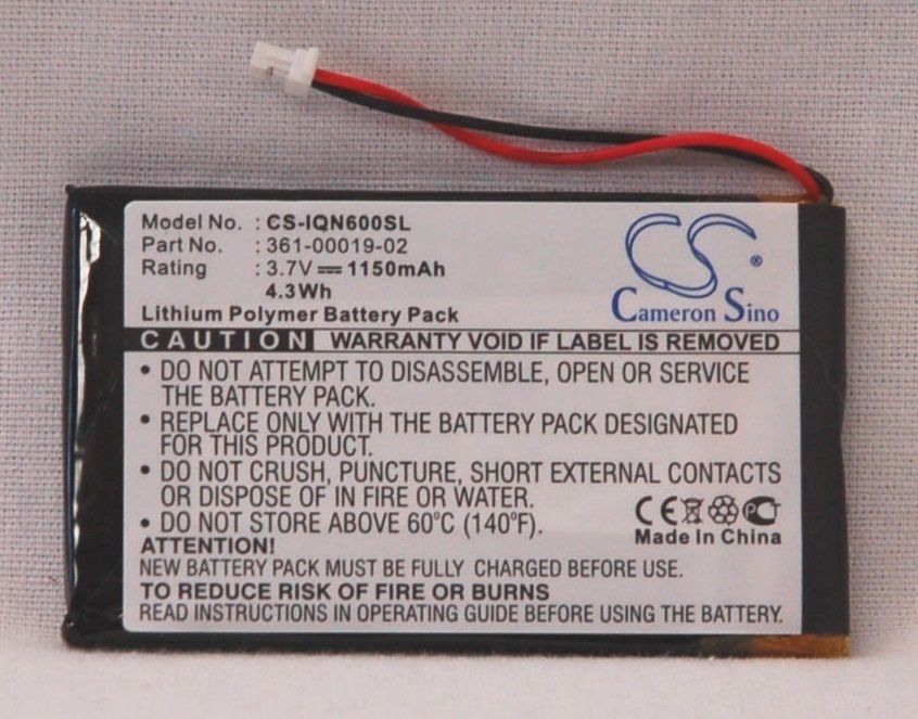 NEW Battery Garmin Nuvi 600 610T 650 660 FM 670 680 GPS 3 7 1150mAh