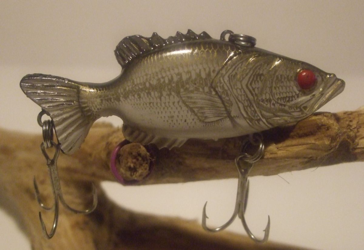  Mann's Leroy Brown Rattle Bait Crankbait Used