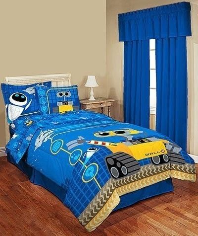  Disney Wall E Robot Full Comforter New Reversable