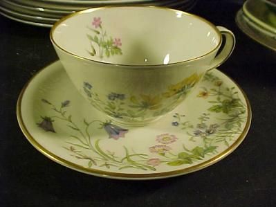 franconia krautheim cup saucer scene k this is a lovely franconia