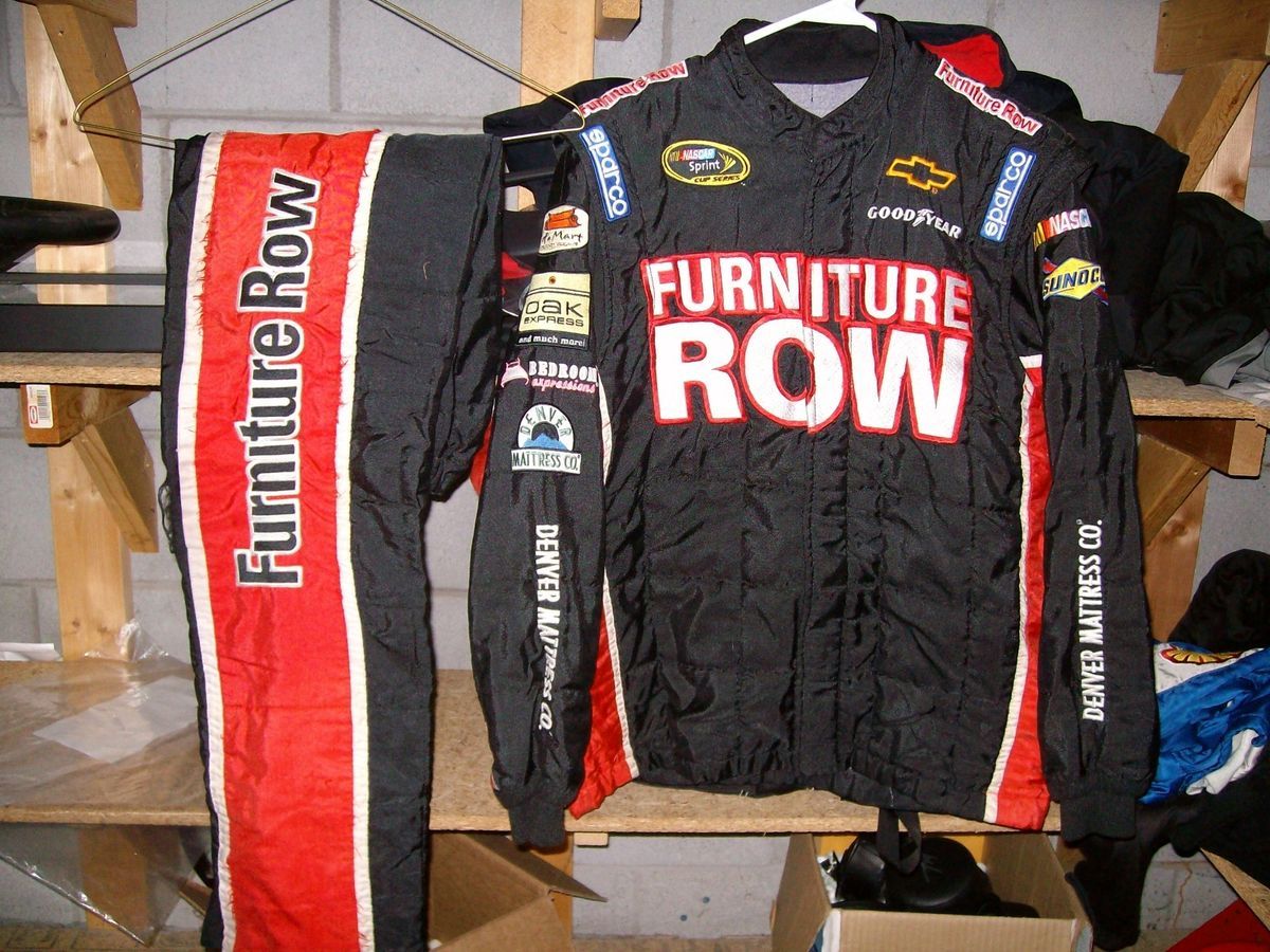 Regan Smith Furniture Row Sparco Nascar Race Used Worn Pit Crew