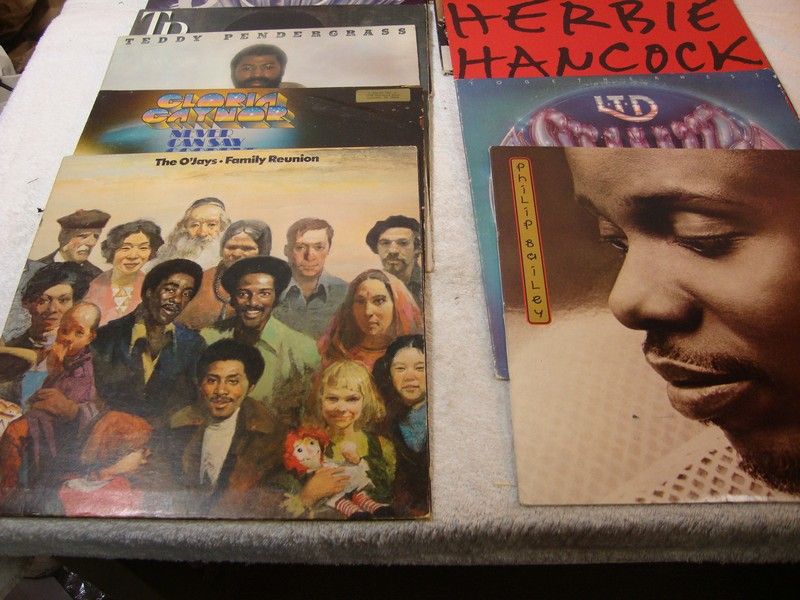 Lot of 15 Vintage 1970s 80s Soul Disco LP Records Vinyl