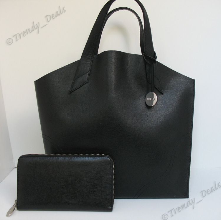 You are bidding on Jucca Tote & a Matching Zip Wallet from Furla