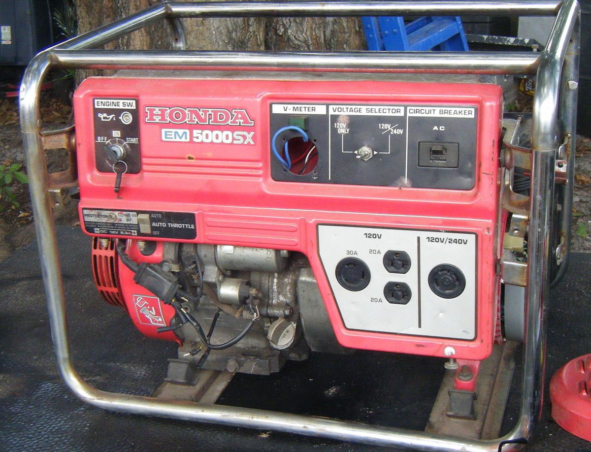  Generator Honda EM5000SX