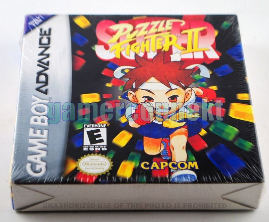 super puzzle fighter ii 2 gba new game boy advance rare brand new