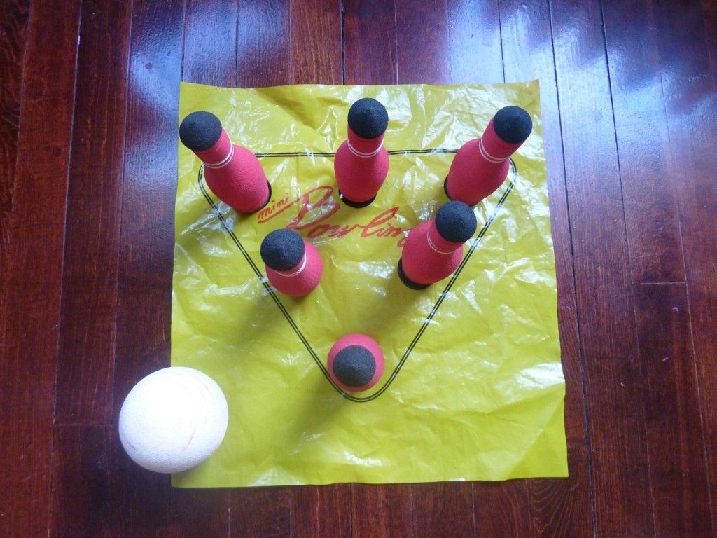 Gamenamics Sponge Kids Fun Mini Bowling Indoors or Outdoors