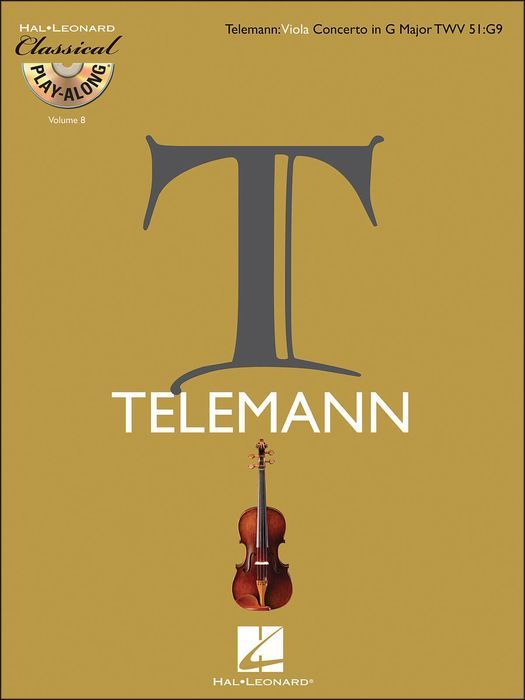 Hal Leonard Telemann Viola Concerto in G Major