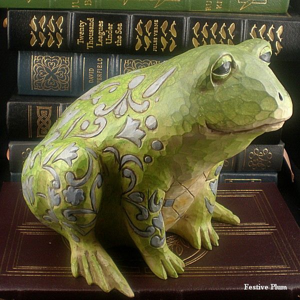 4005175 Jim Shore Everyday Frog Garden Statue