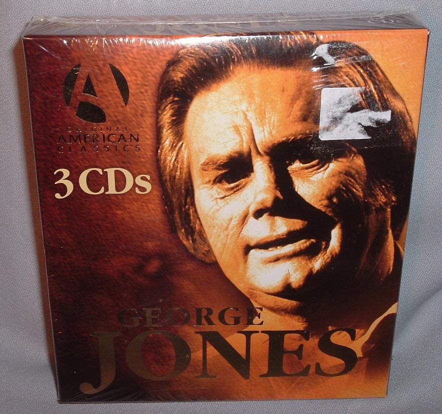 CD George Jones Original American Classics 3 CD Set New Mint SEALED