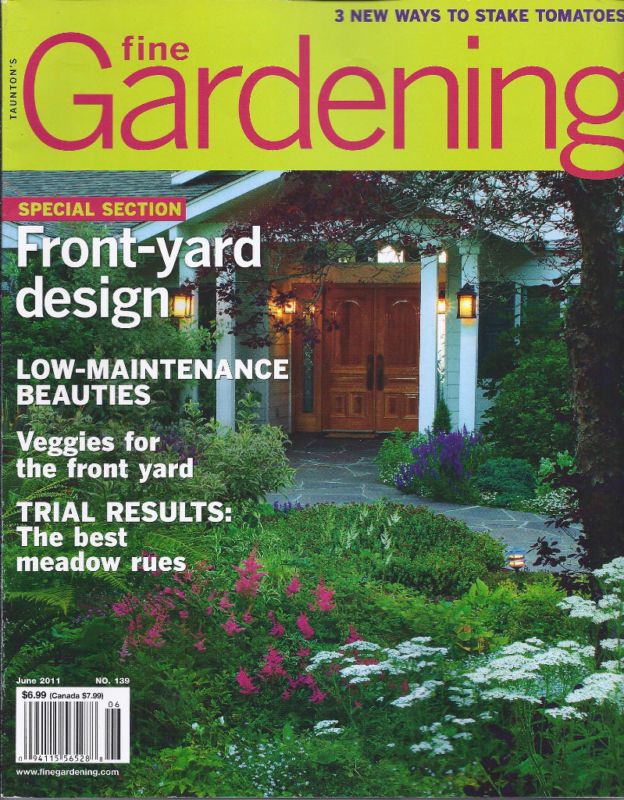 Fine Gardening Magazine Front Yard Design Meadow Rues