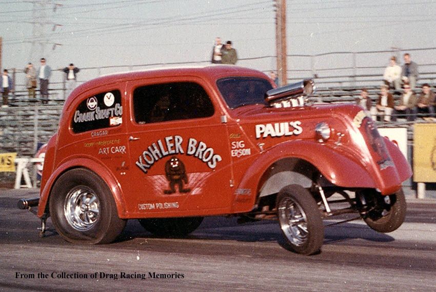 Kohler Brothers Anglia Gasser NHRA Drag Decals 7105