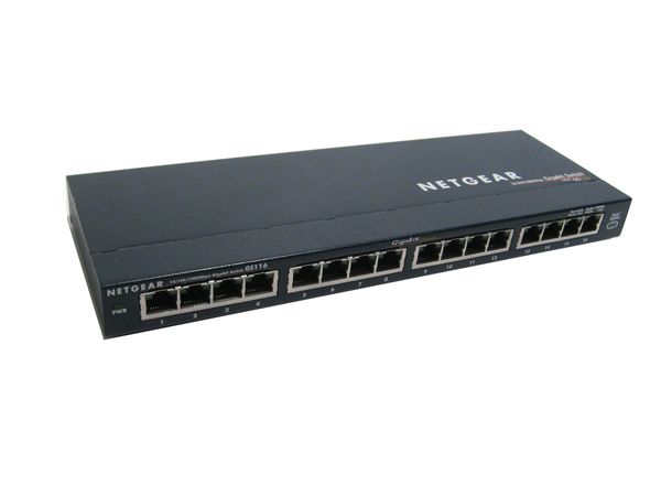 Netgear GS116 16 Port Gigabit Ethernet Switch