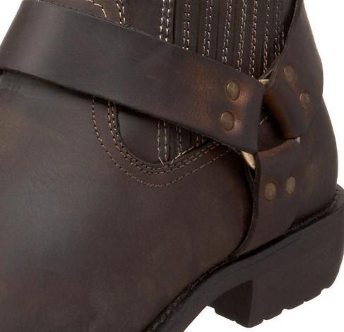 NEW GBX 132242 HARNESS LEATHER MOTORCYCLE BOOTS MENS SIZE 11.5