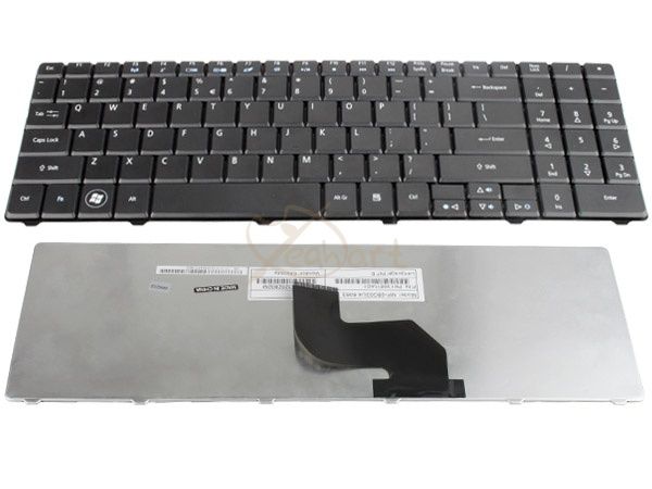 Genuine Acer Aspire 5516 5517 US Keyboard NSK GF01D Black