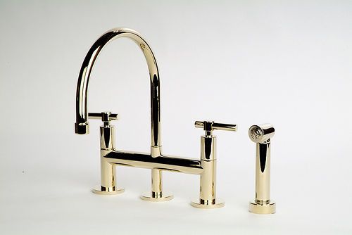 Giagni Contemporary Kitchen Bridge Faucet Lever Handle