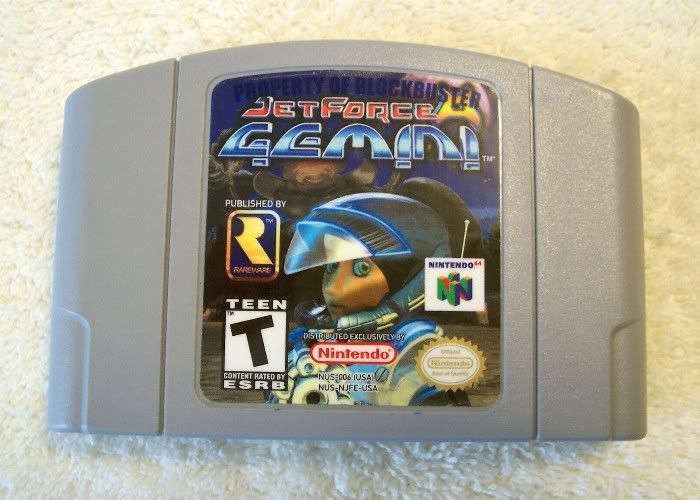  Jet Force Gemini N64 Game Cartridge for the Nintendo 64 Game System