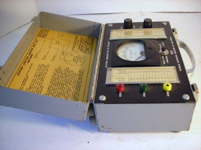 1950s General Telephone Station Ground Test Set Phone