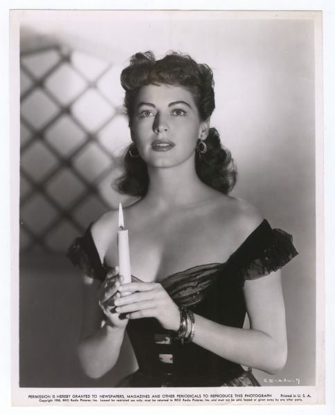 Ava Gardner 1950 Vintage Hollywood Portrait Haunting Beauty