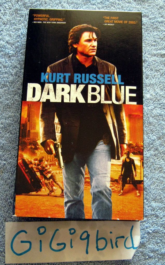 Dark Blue VHS 2003 Kurt Russell Brendan Gleeson 027616886422