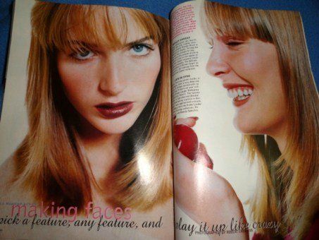  10/1995 Claudia Schiffer Georgina Grenville Shiraz Tal ads