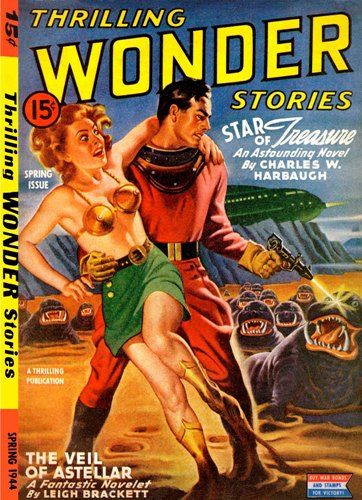 Thrilling Startling Wonder Stories Comics DVD Pulp