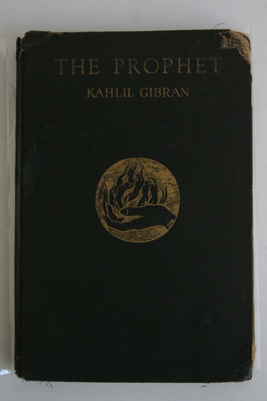 Very RARE First Edition 1923 of Kahlil Gibrans The Prophet