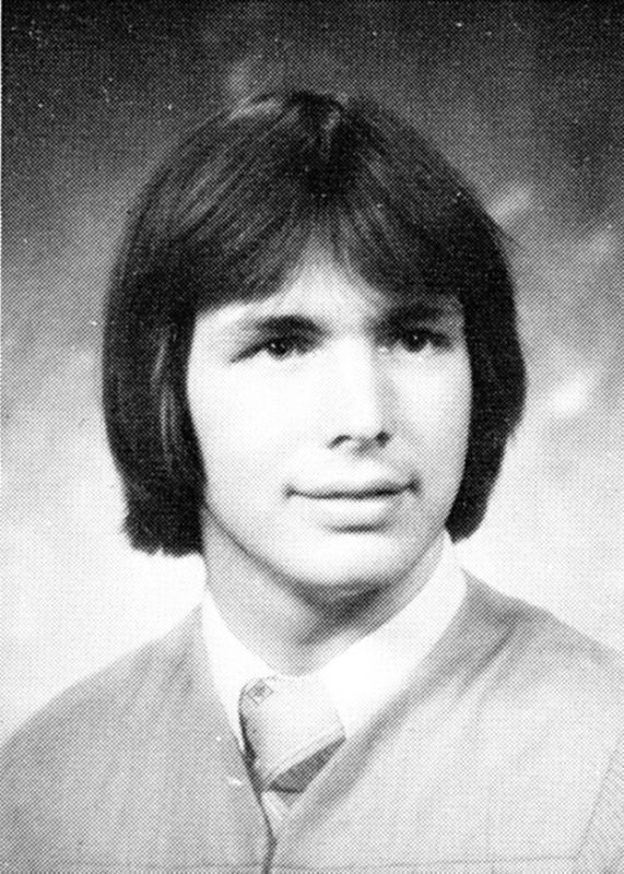 Garth Brooks High School Yearbook Senior Year